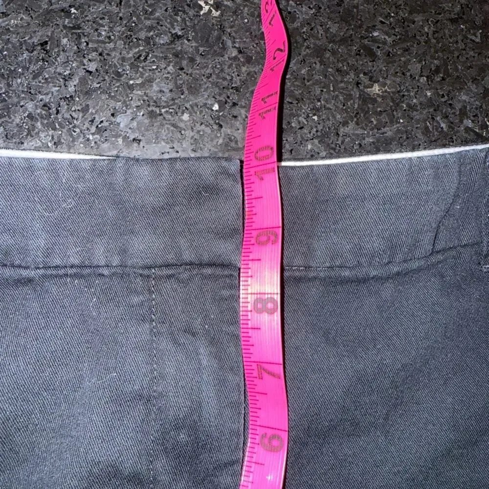 UEC J. CREW 100% COTTON CHINO 4.5” INSEAM BLACK SHORTS SZ 8
